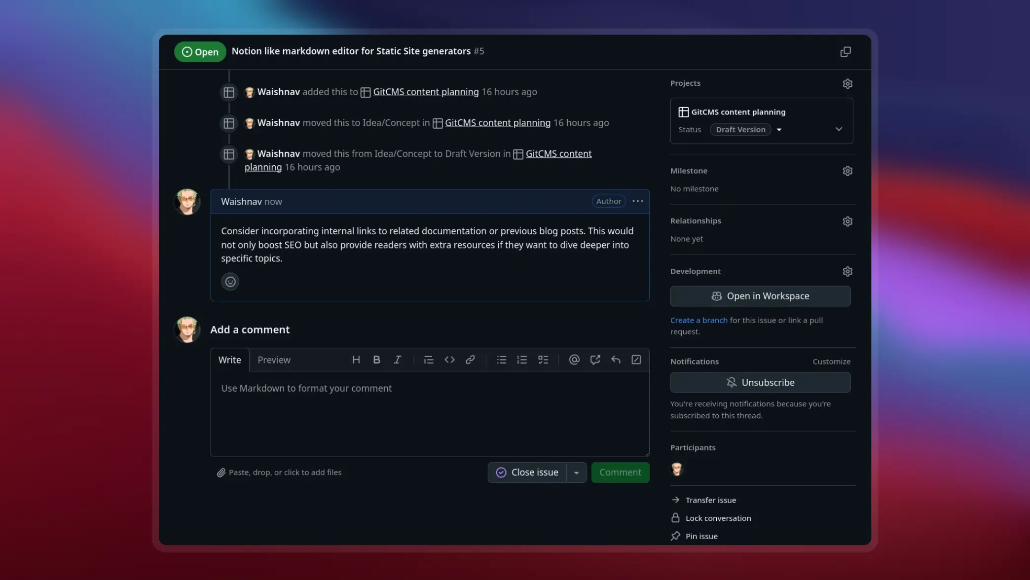Content Collaboration